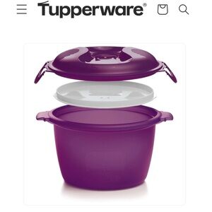 Tupperware Purple rice cooker